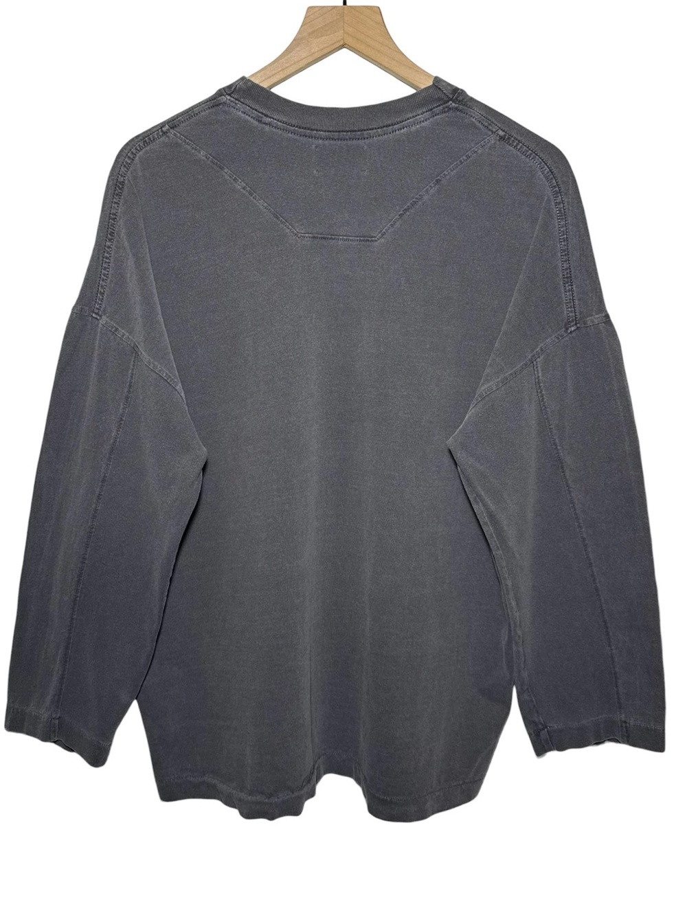 Joah Brown Vintage Long Sleeve in Washed Black - Picture 4 of 6